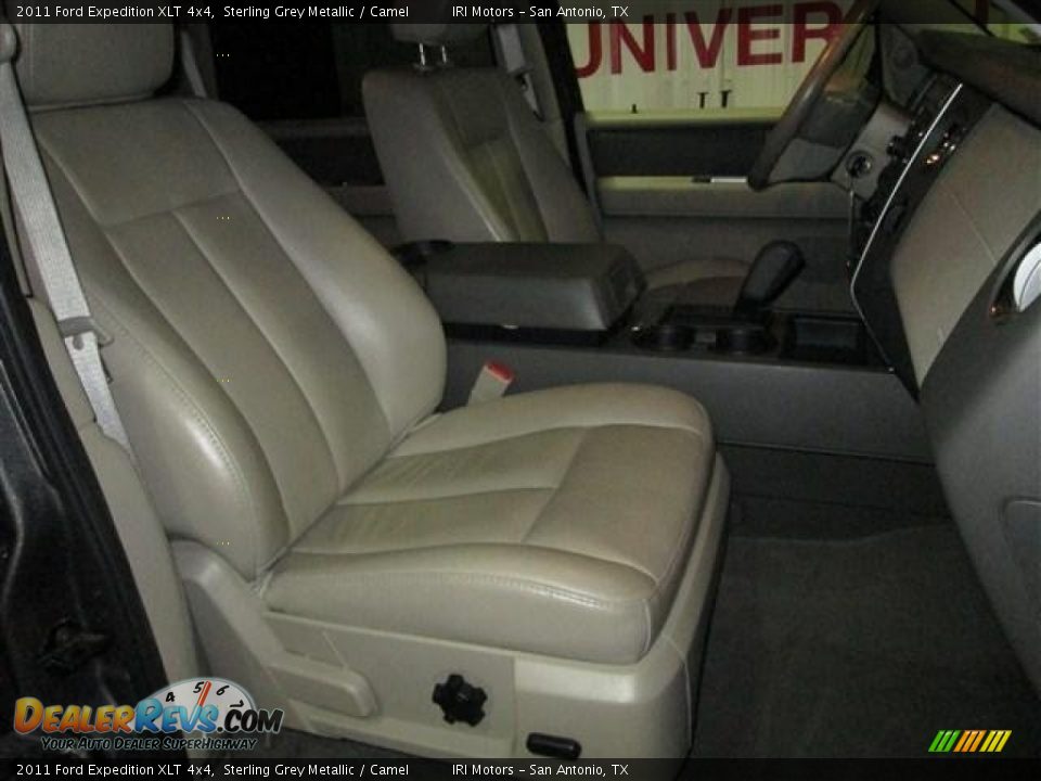 2011 Ford Expedition XLT 4x4 Sterling Grey Metallic / Camel Photo #18