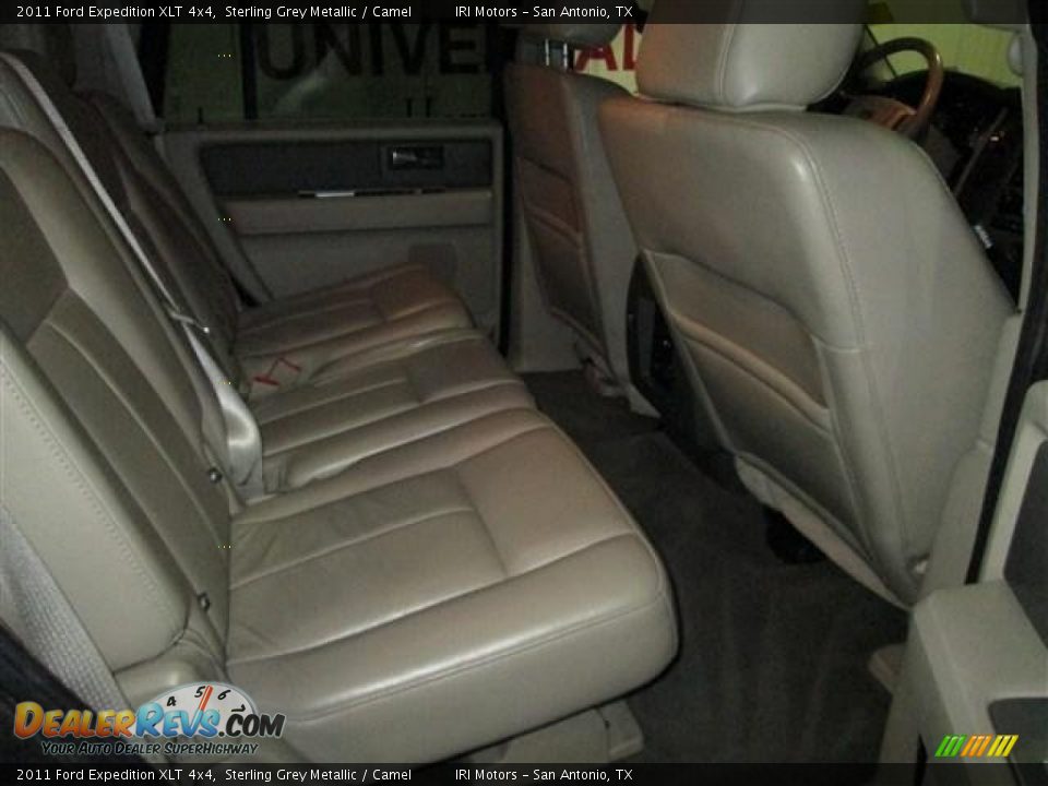 2011 Ford Expedition XLT 4x4 Sterling Grey Metallic / Camel Photo #19