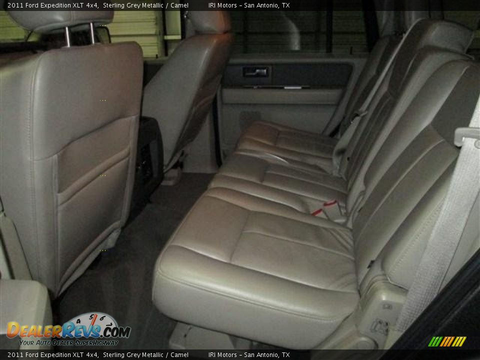 2011 Ford Expedition XLT 4x4 Sterling Grey Metallic / Camel Photo #20