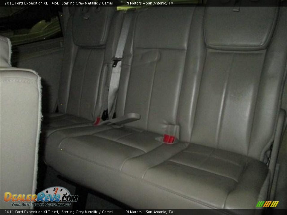 2011 Ford Expedition XLT 4x4 Sterling Grey Metallic / Camel Photo #21
