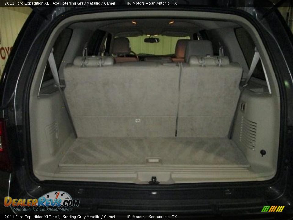 2011 Ford Expedition XLT 4x4 Sterling Grey Metallic / Camel Photo #22