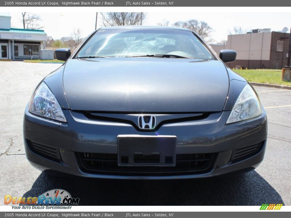 2005 Honda Accord LX Coupe Nighthawk Black Pearl / Black Photo #2