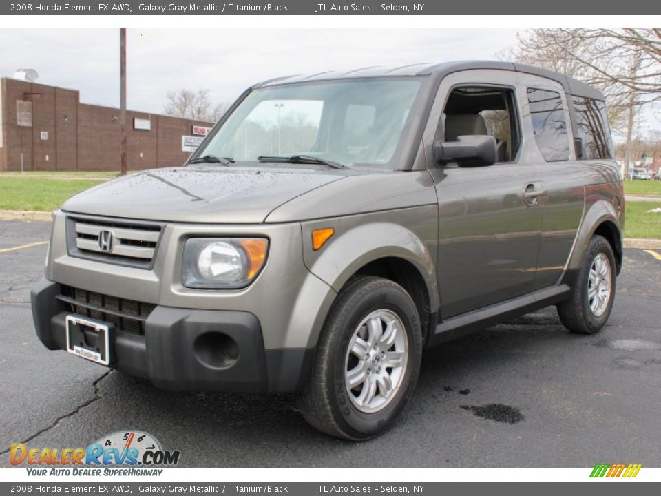 2008 Honda Element EX AWD Galaxy Gray Metallic / Titanium/Black Photo #1