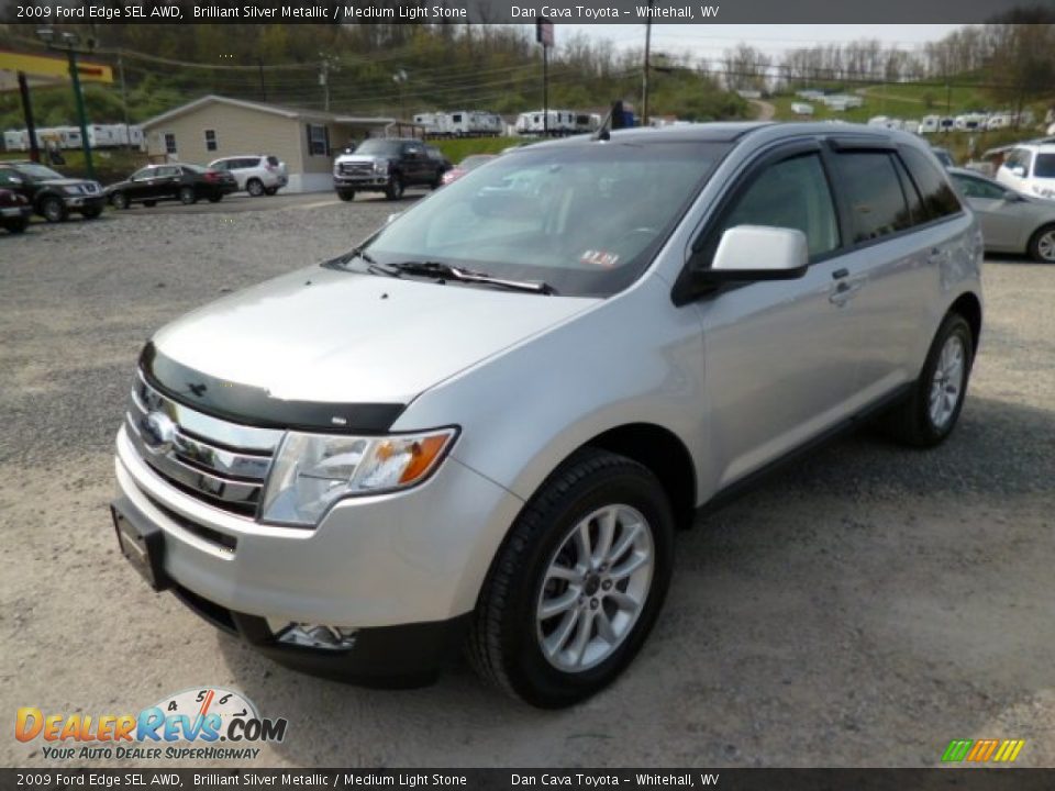 Front 3/4 View of 2009 Ford Edge SEL AWD Photo #3