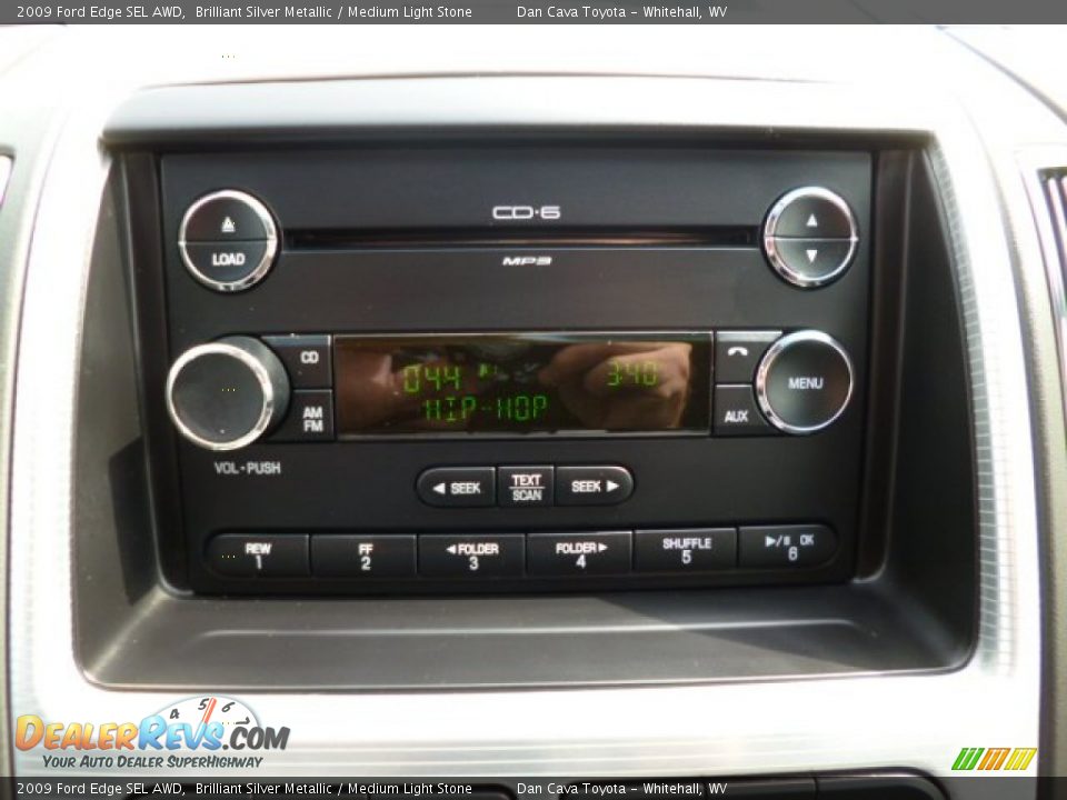 2009 Ford Edge SEL AWD Brilliant Silver Metallic / Medium Light Stone Photo #14