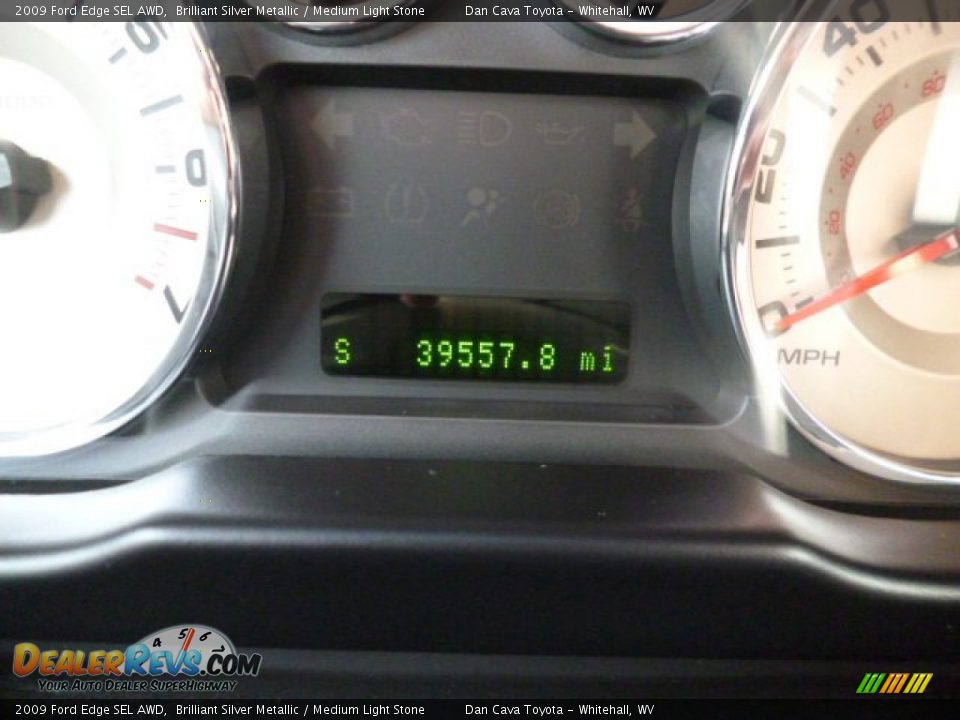 2009 Ford Edge SEL AWD Brilliant Silver Metallic / Medium Light Stone Photo #15