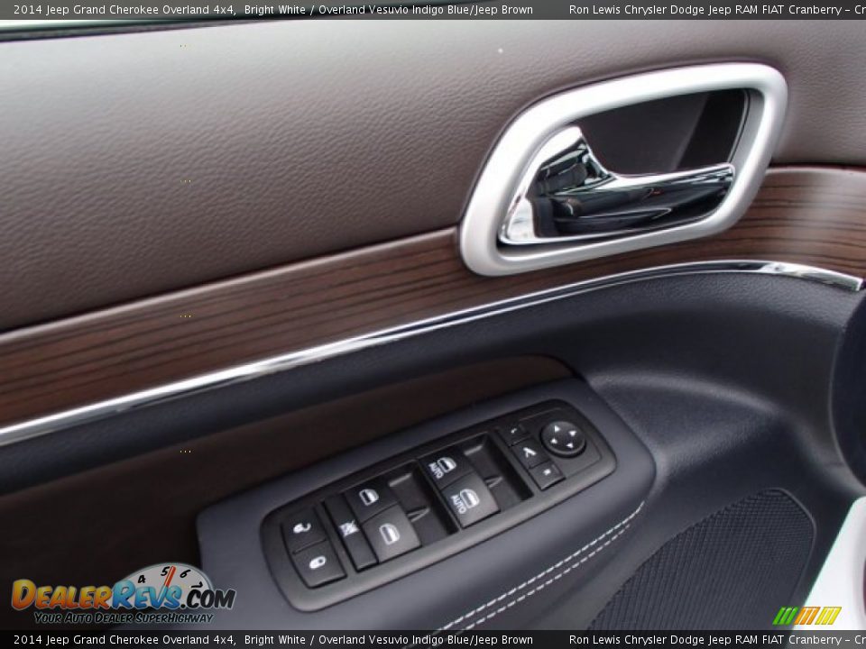 Door Panel of 2014 Jeep Grand Cherokee Overland 4x4 Photo #14