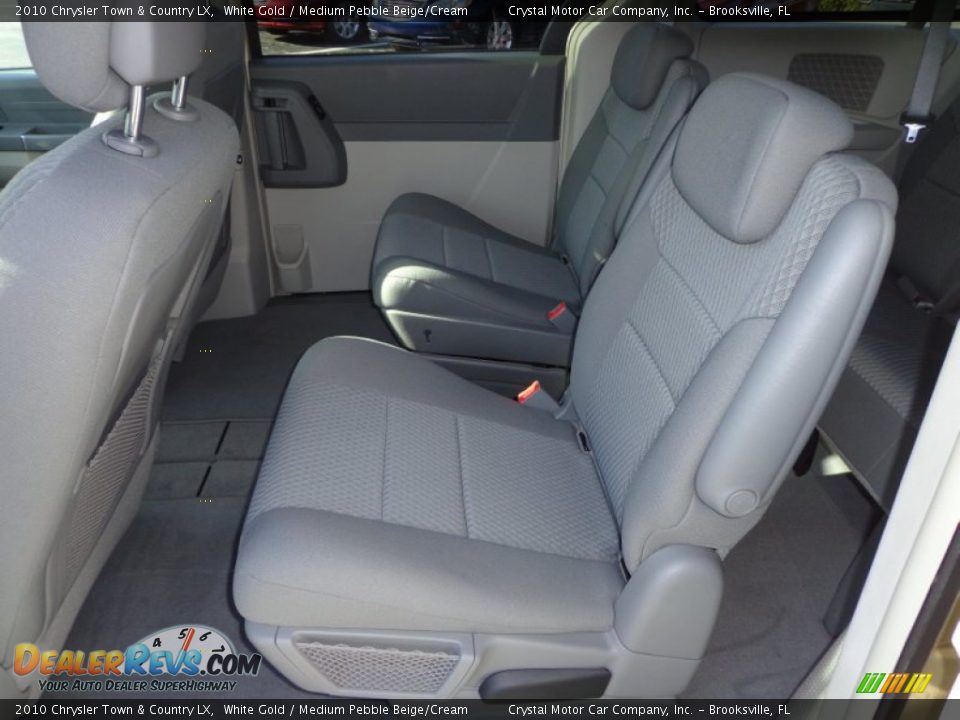 2010 Chrysler Town & Country LX White Gold / Medium Pebble Beige/Cream Photo #5