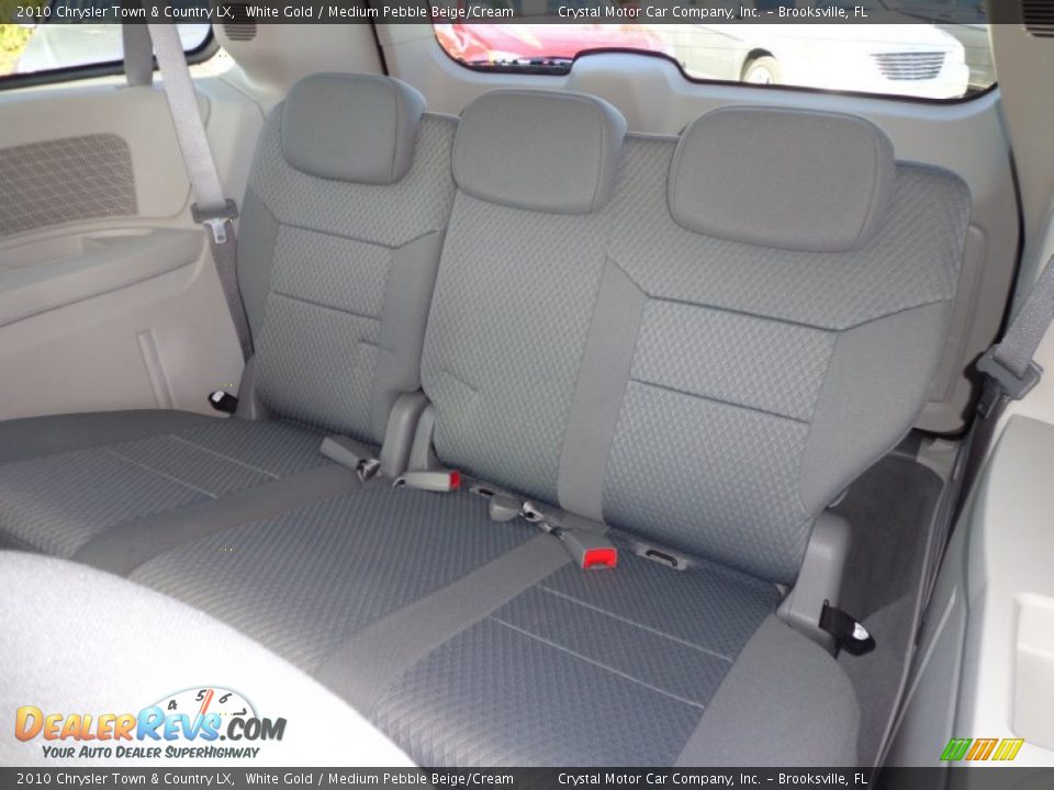 2010 Chrysler Town & Country LX White Gold / Medium Pebble Beige/Cream Photo #6