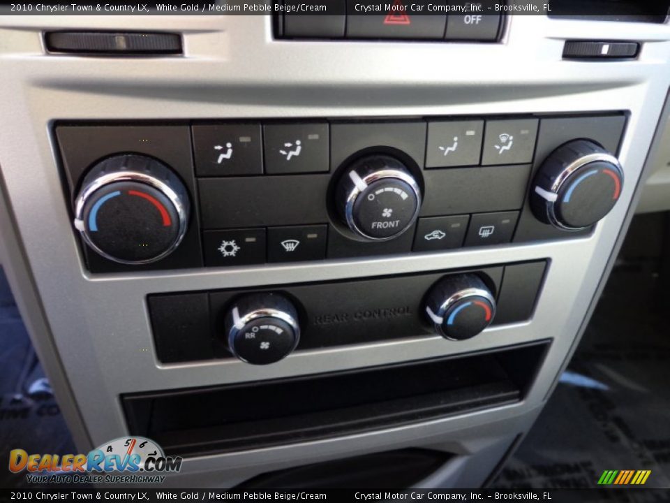 2010 Chrysler Town & Country LX White Gold / Medium Pebble Beige/Cream Photo #23