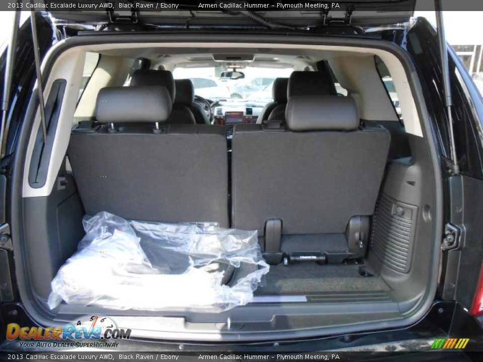2013 Cadillac Escalade Luxury AWD Black Raven / Ebony Photo #9