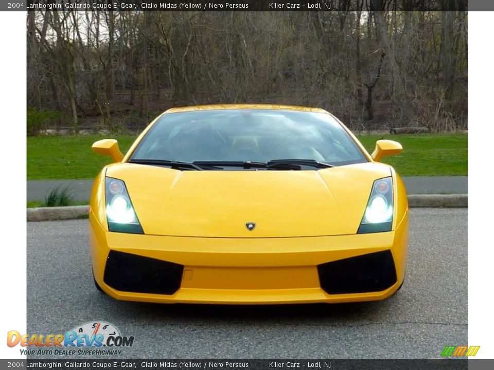 2004 Lamborghini Gallardo Coupe E-Gear Giallo Midas (Yellow) / Nero Perseus Photo #2