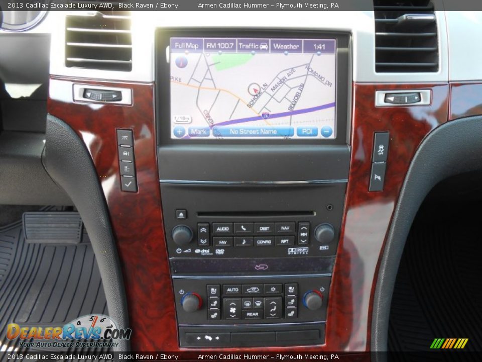 2013 Cadillac Escalade Luxury AWD Black Raven / Ebony Photo #12