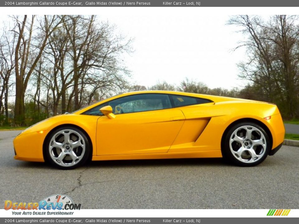 Giallo Midas (Yellow) 2004 Lamborghini Gallardo Coupe E-Gear Photo #4