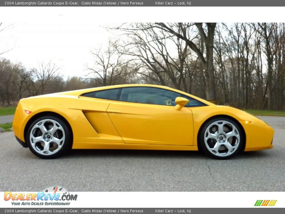 Giallo Midas (Yellow) 2004 Lamborghini Gallardo Coupe E-Gear Photo #12