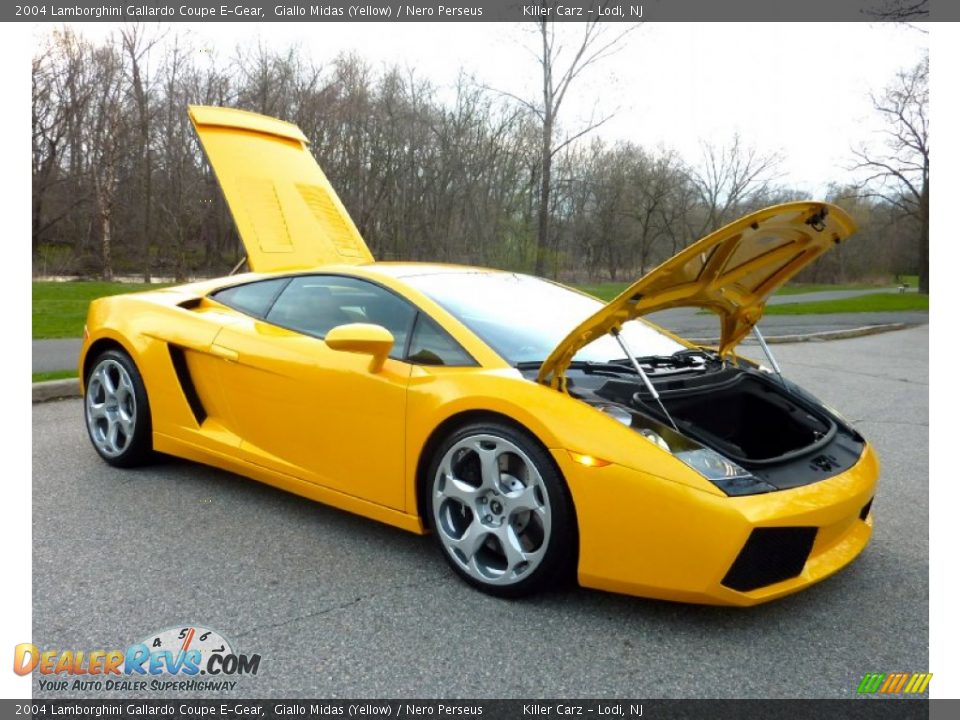 Giallo Midas (Yellow) 2004 Lamborghini Gallardo Coupe E-Gear Photo #13
