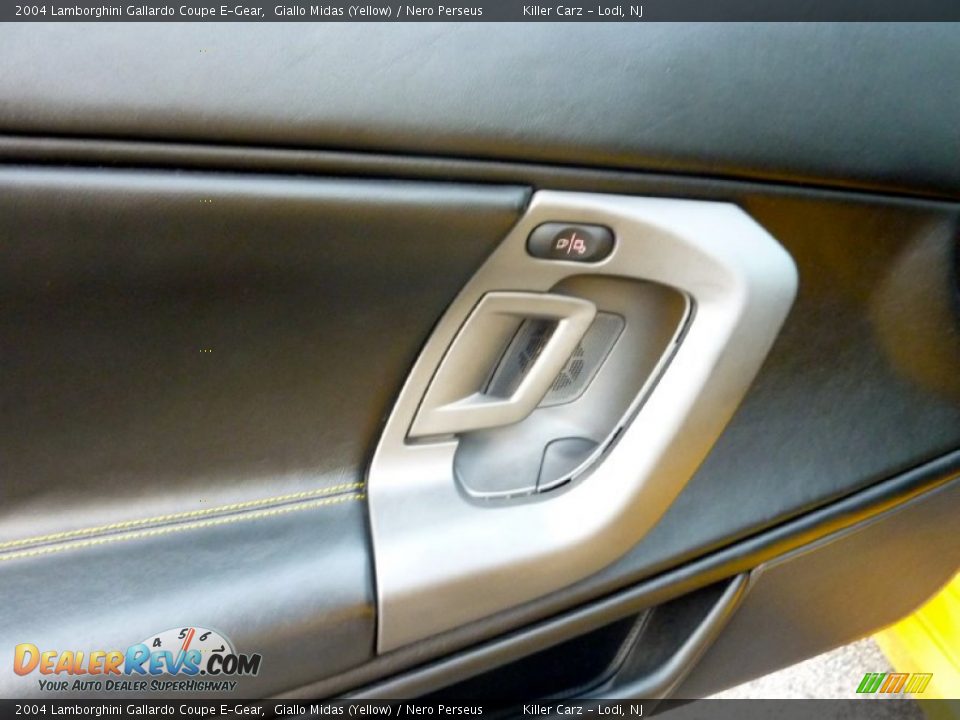 2004 Lamborghini Gallardo Coupe E-Gear Giallo Midas (Yellow) / Nero Perseus Photo #16