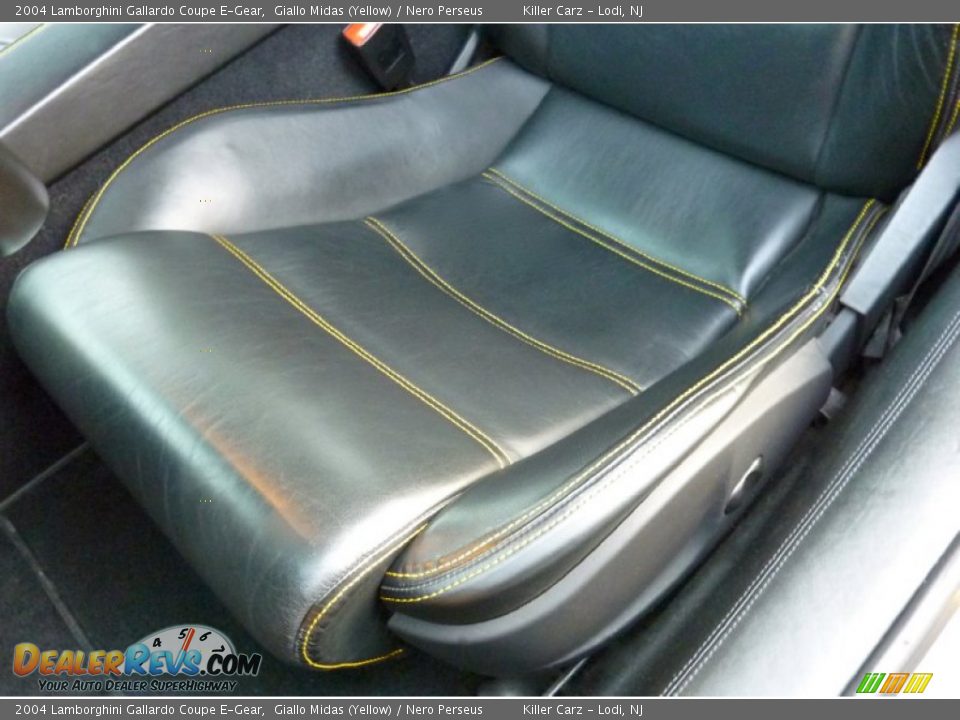 2004 Lamborghini Gallardo Coupe E-Gear Giallo Midas (Yellow) / Nero Perseus Photo #17