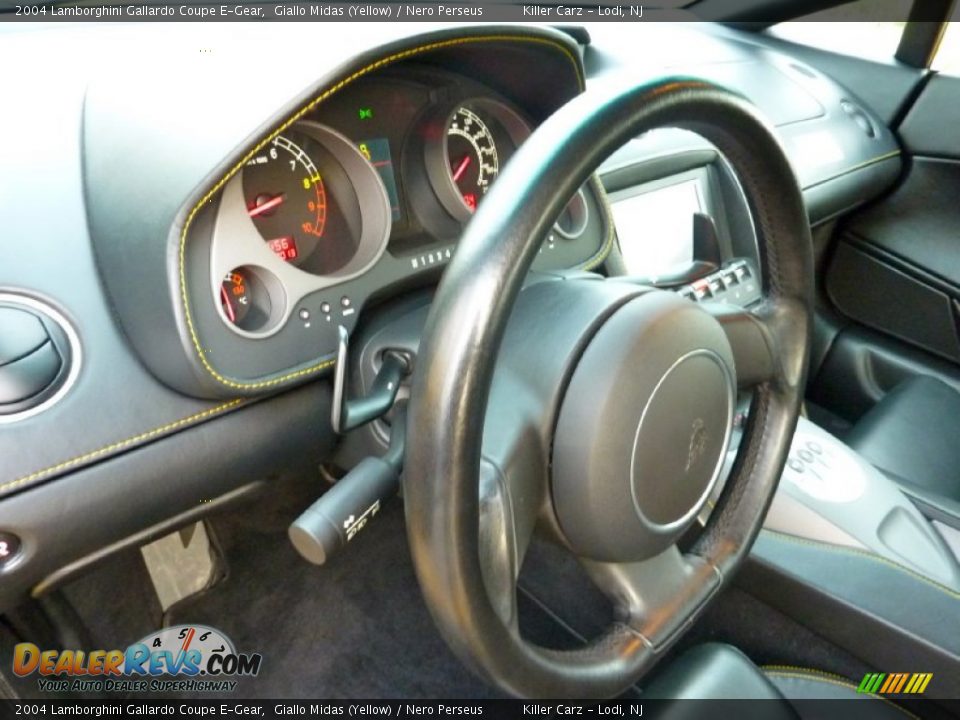 2004 Lamborghini Gallardo Coupe E-Gear Steering Wheel Photo #20