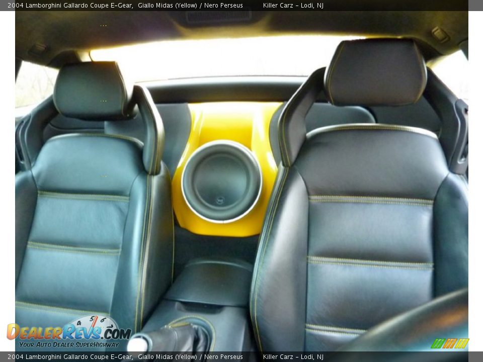 Nero Perseus Interior - 2004 Lamborghini Gallardo Coupe E-Gear Photo #22