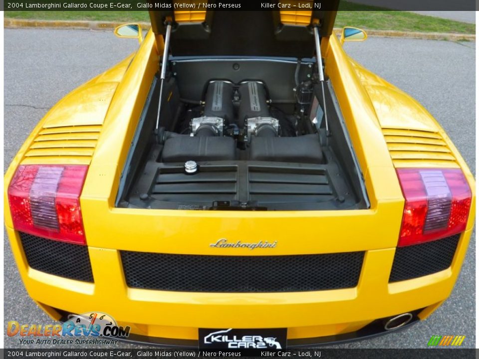 2004 Lamborghini Gallardo Coupe E-Gear Giallo Midas (Yellow) / Nero Perseus Photo #34
