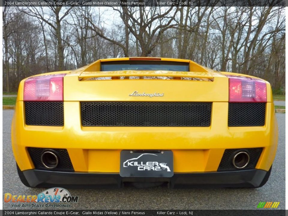 2004 Lamborghini Gallardo Coupe E-Gear Giallo Midas (Yellow) / Nero Perseus Photo #35