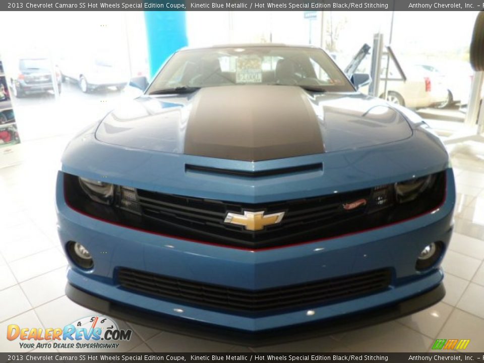 Kinetic Blue Metallic 2013 Chevrolet Camaro SS Hot Wheels Special Edition Coupe Photo #2