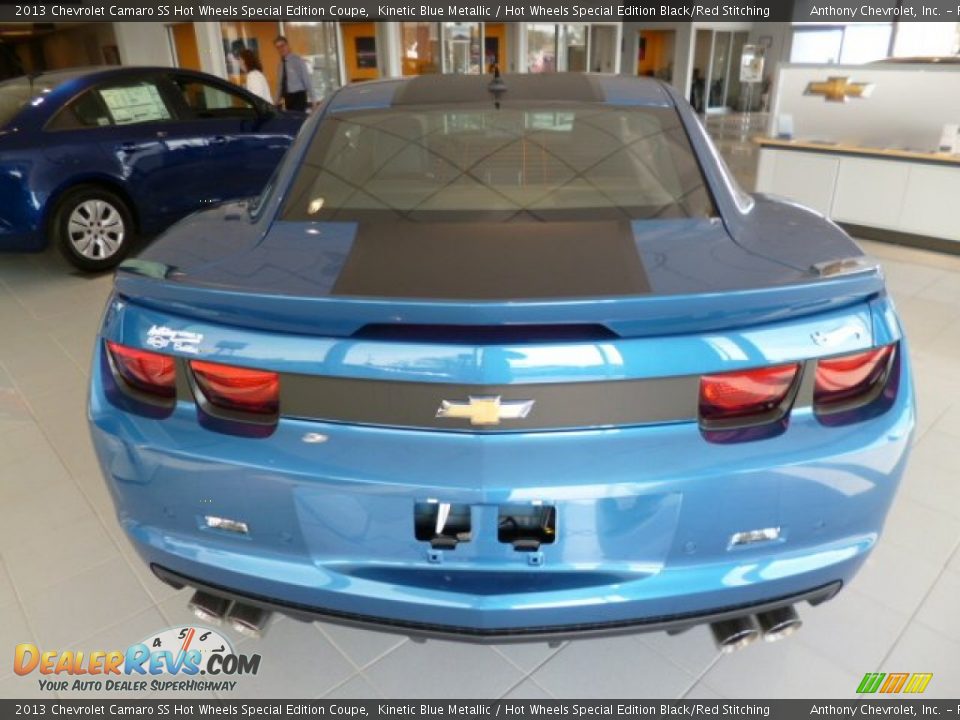Kinetic Blue Metallic 2013 Chevrolet Camaro SS Hot Wheels Special Edition Coupe Photo #6