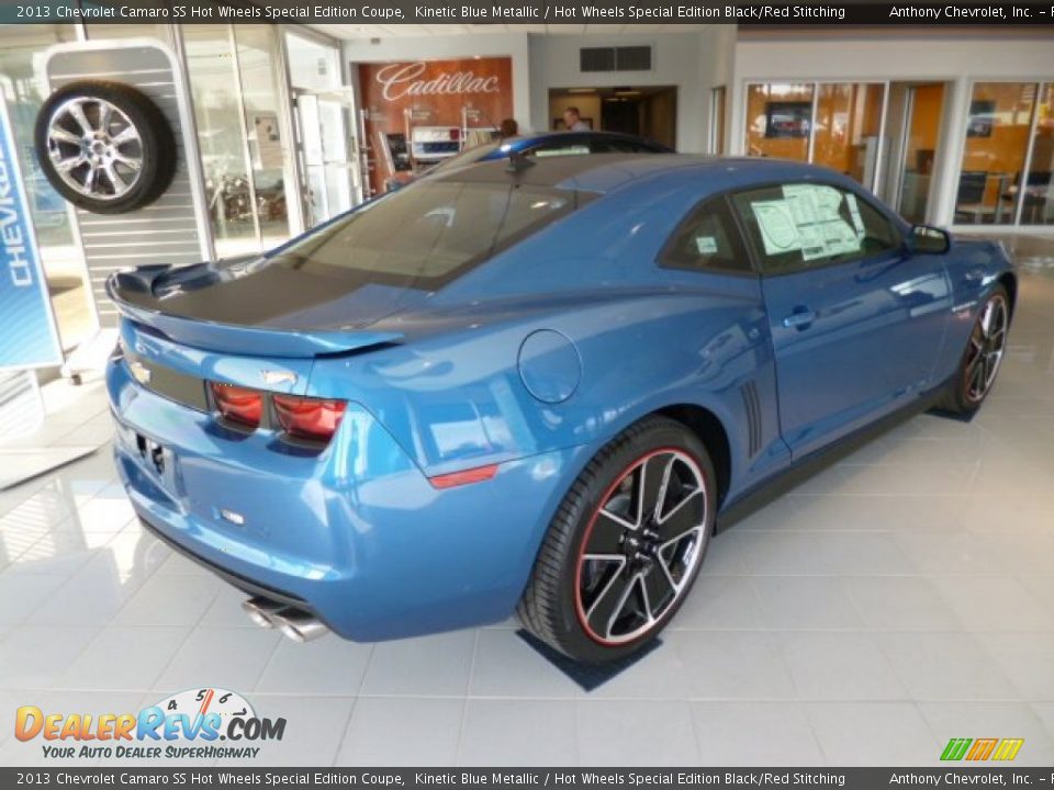 Kinetic Blue Metallic 2013 Chevrolet Camaro SS Hot Wheels Special Edition Coupe Photo #7