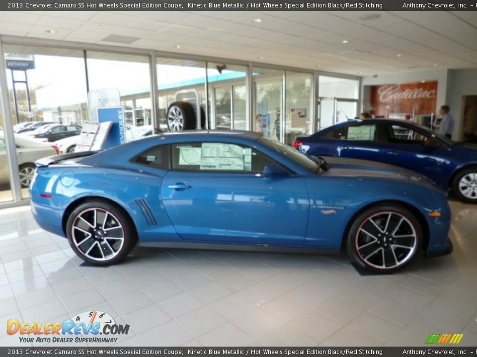 Kinetic Blue Metallic 2013 Chevrolet Camaro SS Hot Wheels Special Edition Coupe Photo #8