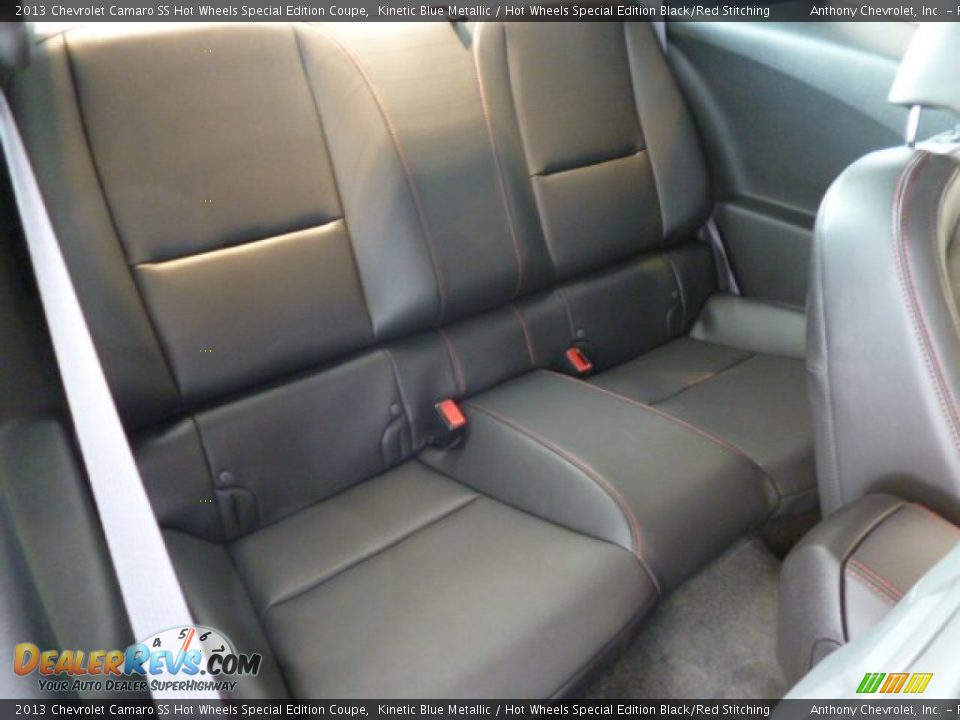 Rear Seat of 2013 Chevrolet Camaro SS Hot Wheels Special Edition Coupe Photo #12