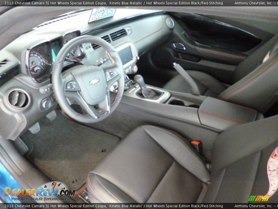 Hot Wheels Special Edition Black/Red Stitching Interior - 2013 Chevrolet Camaro SS Hot Wheels Special Edition Coupe Photo #15