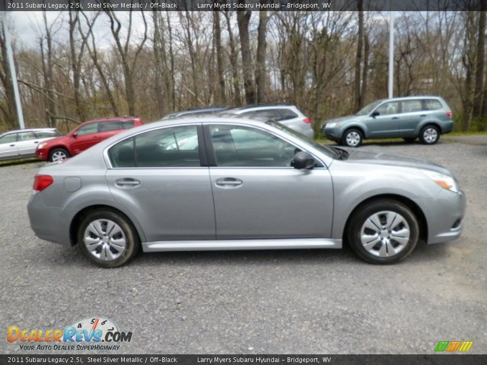 Steel Silver Metallic 2011 Subaru Legacy 2.5i Photo #8