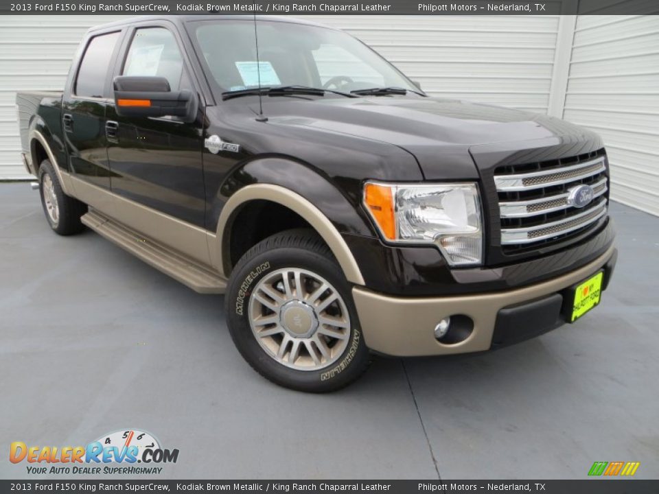 2013 Ford F150 King Ranch SuperCrew Kodiak Brown Metallic / King Ranch Chaparral Leather Photo #2
