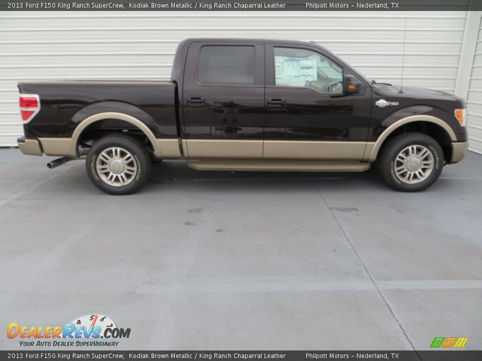 2013 Ford F150 King Ranch SuperCrew Kodiak Brown Metallic / King Ranch Chaparral Leather Photo #3