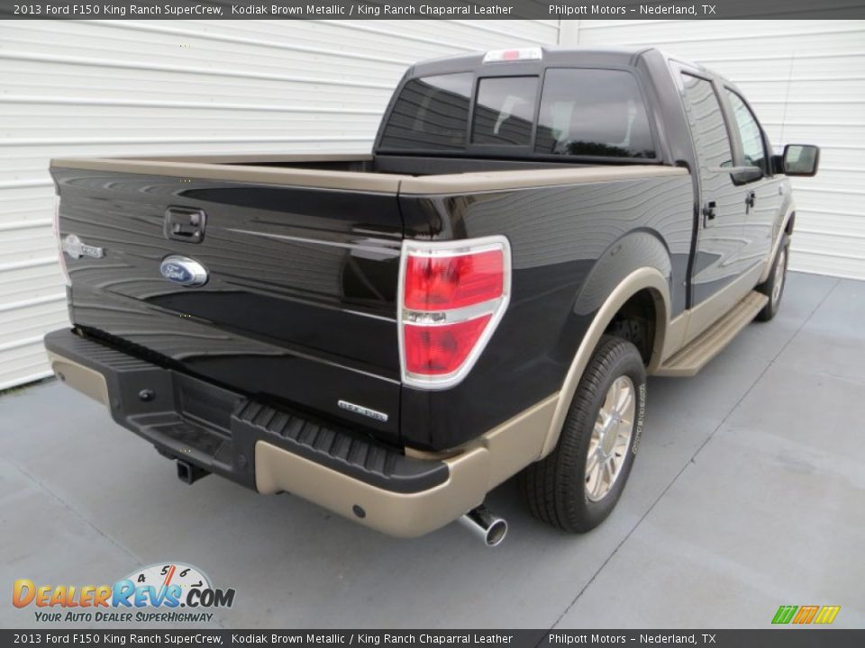 2013 Ford F150 King Ranch SuperCrew Kodiak Brown Metallic / King Ranch Chaparral Leather Photo #4