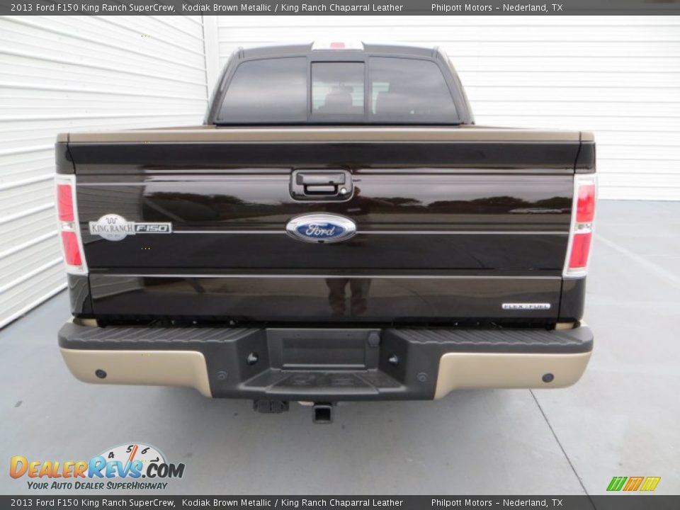 2013 Ford F150 King Ranch SuperCrew Kodiak Brown Metallic / King Ranch Chaparral Leather Photo #5