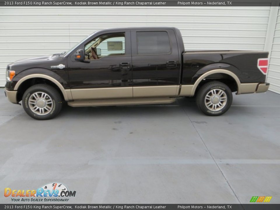 2013 Ford F150 King Ranch SuperCrew Kodiak Brown Metallic / King Ranch Chaparral Leather Photo #6