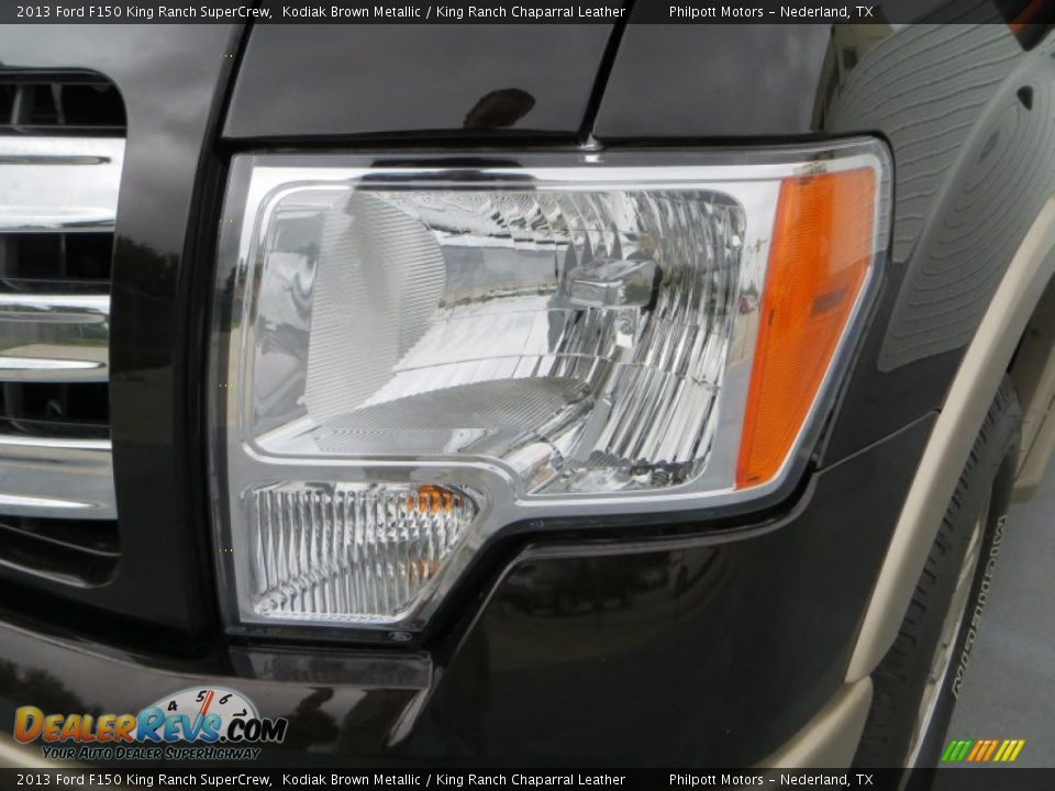 2013 Ford F150 King Ranch SuperCrew Kodiak Brown Metallic / King Ranch Chaparral Leather Photo #9