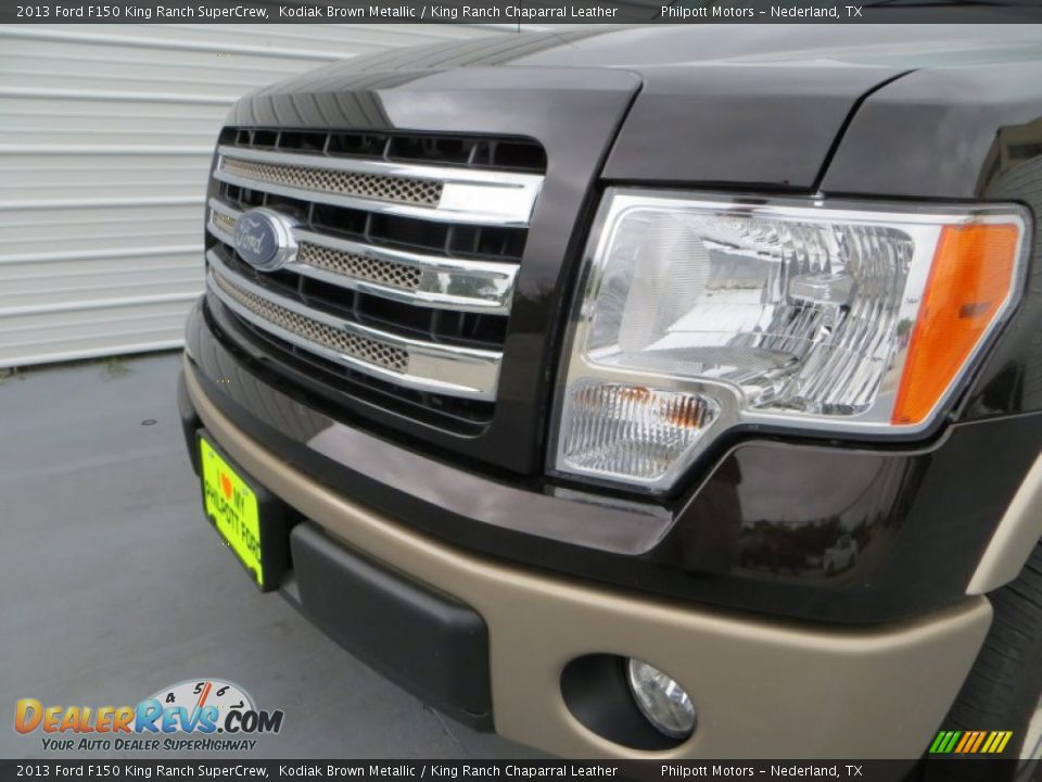 2013 Ford F150 King Ranch SuperCrew Kodiak Brown Metallic / King Ranch Chaparral Leather Photo #10