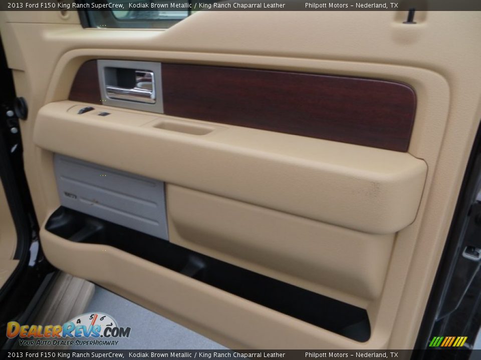 2013 Ford F150 King Ranch SuperCrew Kodiak Brown Metallic / King Ranch Chaparral Leather Photo #17