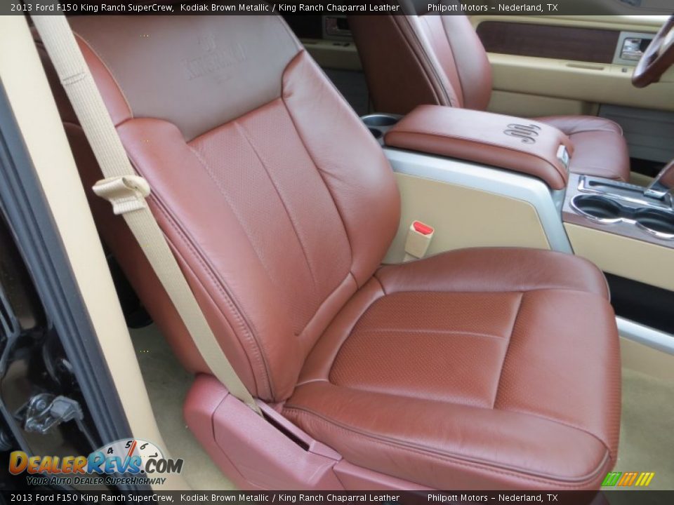 2013 Ford F150 King Ranch SuperCrew Kodiak Brown Metallic / King Ranch Chaparral Leather Photo #19