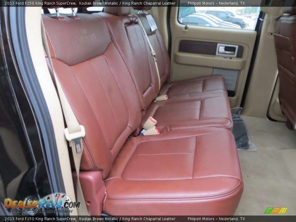 2013 Ford F150 King Ranch SuperCrew Kodiak Brown Metallic / King Ranch Chaparral Leather Photo #21
