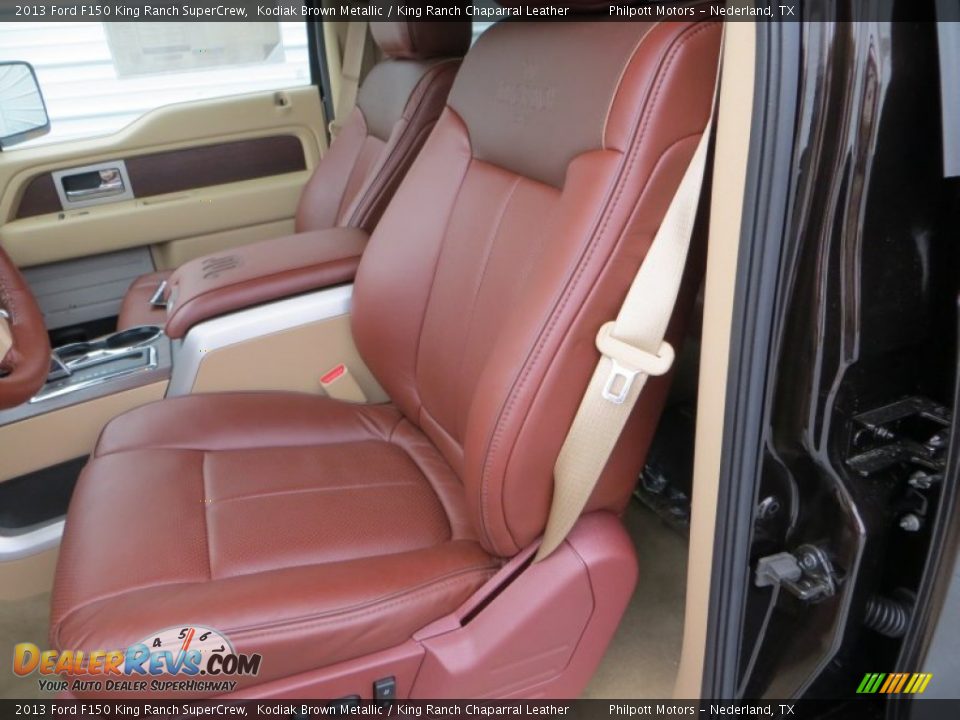 2013 Ford F150 King Ranch SuperCrew Kodiak Brown Metallic / King Ranch Chaparral Leather Photo #24