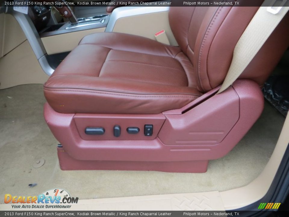 2013 Ford F150 King Ranch SuperCrew Kodiak Brown Metallic / King Ranch Chaparral Leather Photo #25