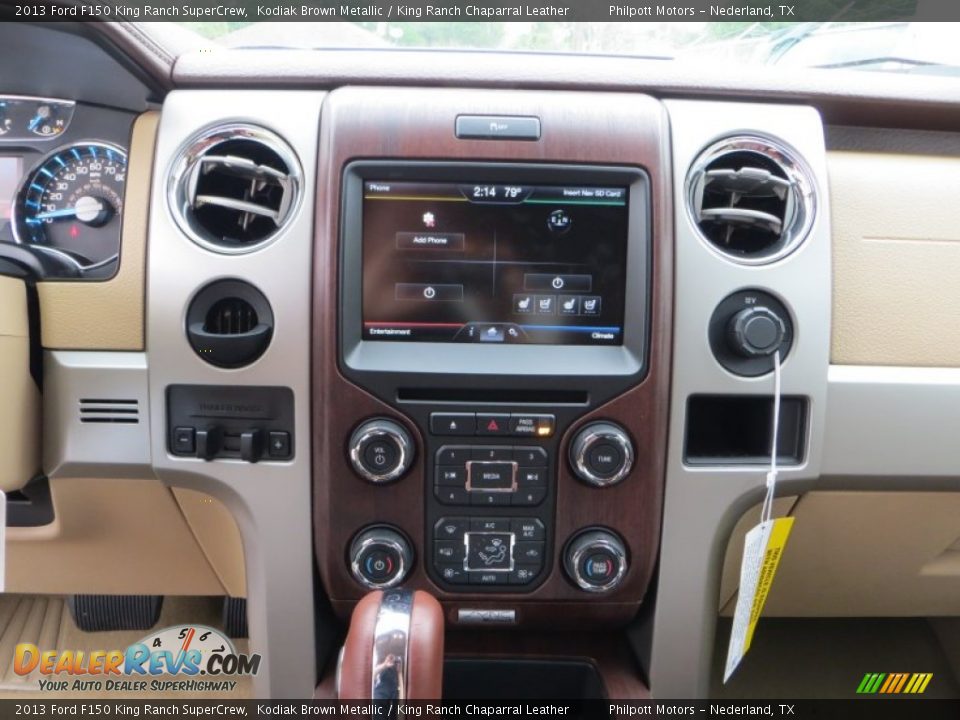 2013 Ford F150 King Ranch SuperCrew Kodiak Brown Metallic / King Ranch Chaparral Leather Photo #27