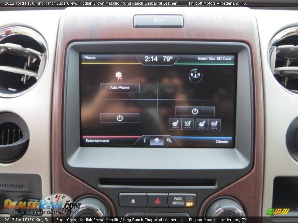 2013 Ford F150 King Ranch SuperCrew Kodiak Brown Metallic / King Ranch Chaparral Leather Photo #28