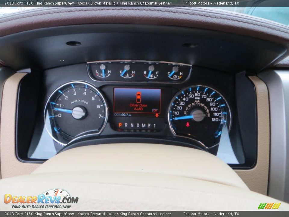 2013 Ford F150 King Ranch SuperCrew Kodiak Brown Metallic / King Ranch Chaparral Leather Photo #32