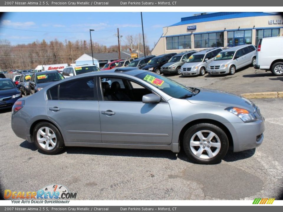 2007 Nissan Altima 2.5 S Precision Gray Metallic / Charcoal Photo #4