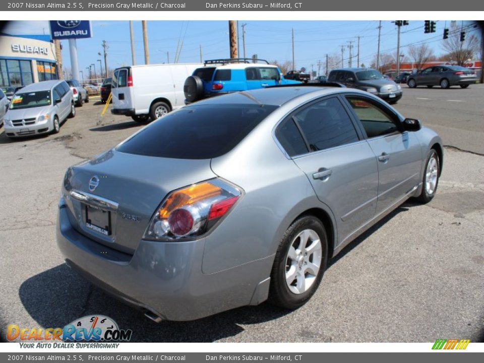 2007 Nissan Altima 2.5 S Precision Gray Metallic / Charcoal Photo #6